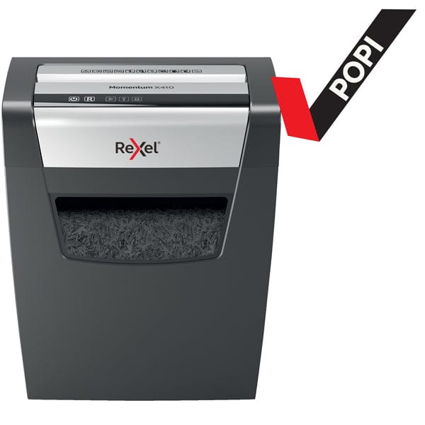 Rexel Momentum X410 Cross Cut P4 Paper Shredder 303010