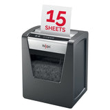 Rexel Momentum X415 P4 Cross Cut 15 Sheet Paper Shredder, 23L Bin