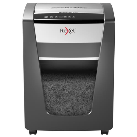 Rexel Momentum X420 Cross Cut P4 Paper Shredder 303016