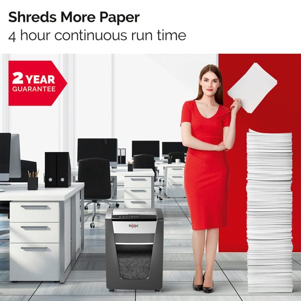 Rexel Momentum X420 Cross Cut P4 Paper Shredder 303016