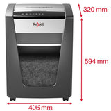 Rexel Momentum X420 Cross Cut P4 Paper Shredder 303016