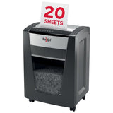 Rexel Momentum X420 P4 Cross Cut 20 Sheet Paper Shredder, 30L Bin