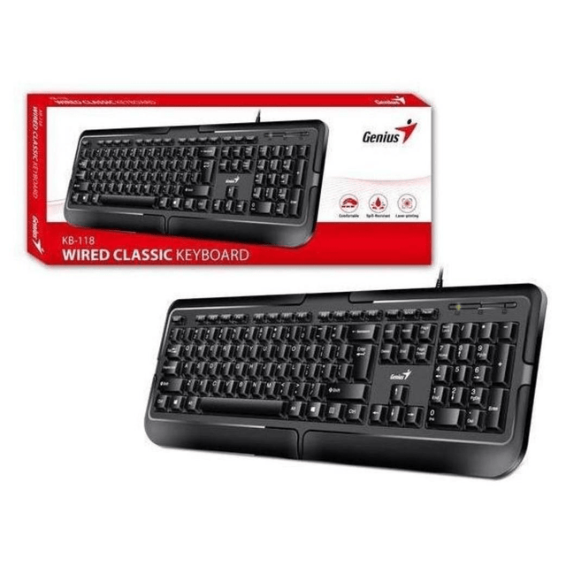 Genius KB-118 USB Keyboard 31300010400