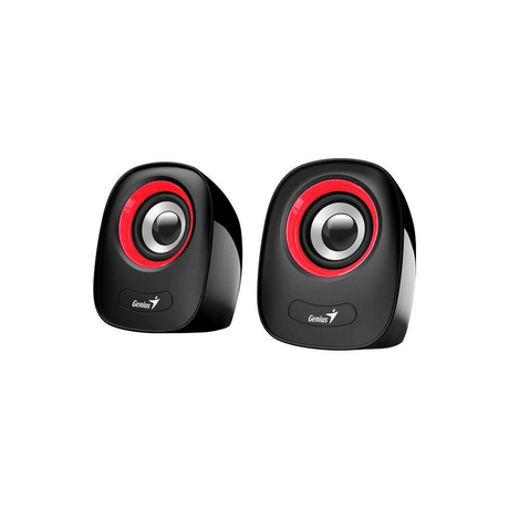 Genius SP-Q160 1-way Black, Red Wired 6 W