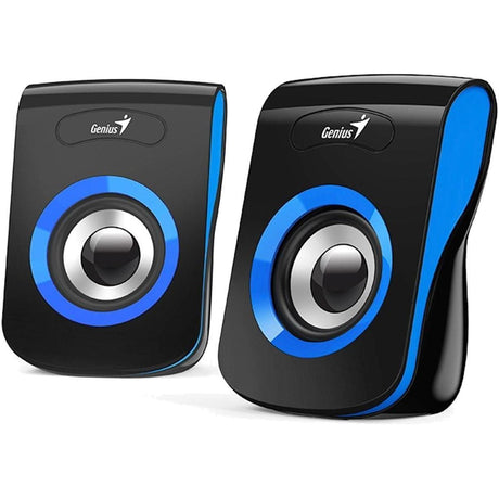 Genius SP-Q180 6-Watt Speaker - Blue 31730027403