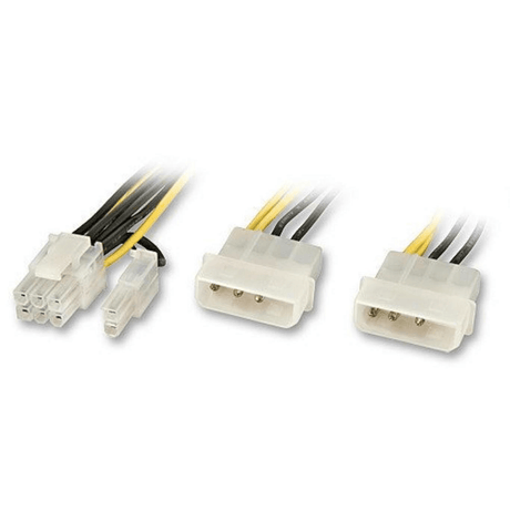 Lindy Internal Power Cable SLI Graphics for PCIe Cards with 6-pin Or 8-pin Connection 33159