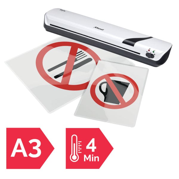 Rexel Style A3 Laminator White 340002