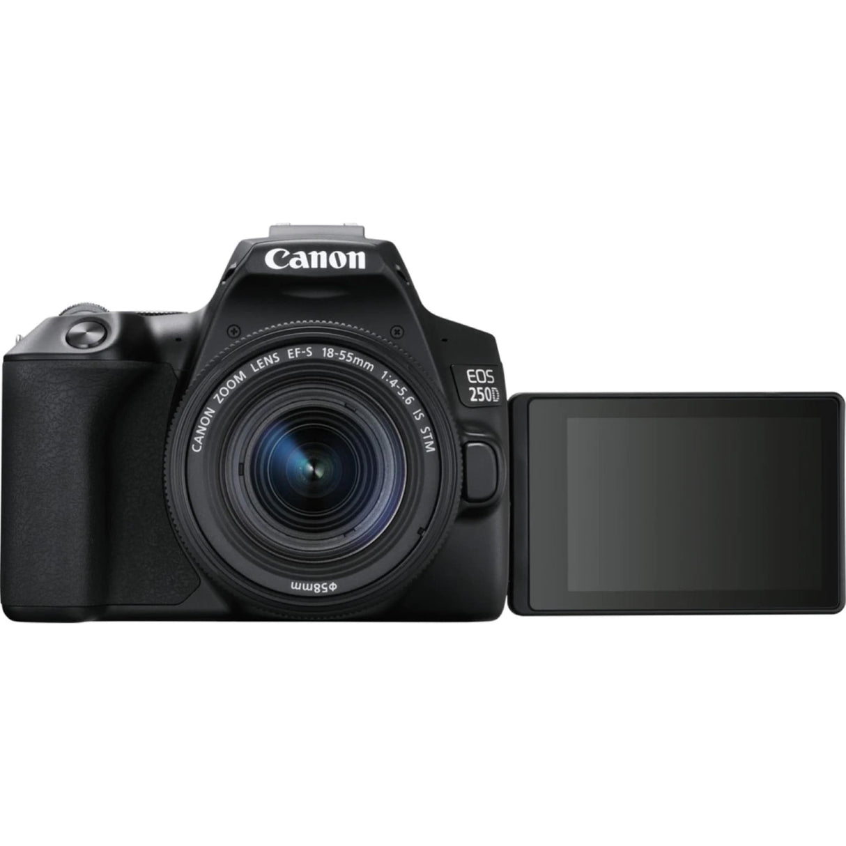 Canon 24.1MP EOS 250D SLR Camera Kit Black 3454C013