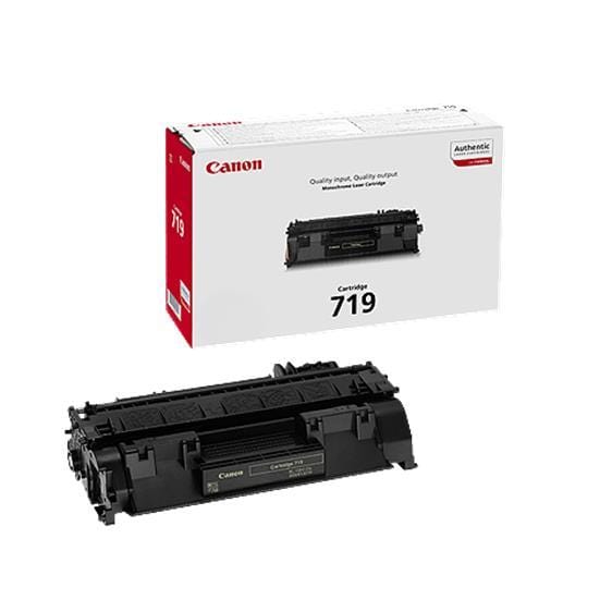 Canon CRG 719 BK Black Toner Cartridge 2,100 Pages Original 3479B002 Single-pack