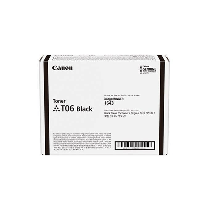 Canon T06 Black Toner Cartridge 20,500 Pages Original 3526C002 Single-pack