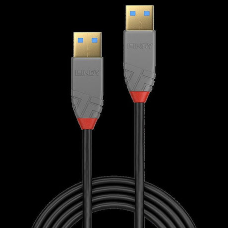 Lindy 2m Anthra Line 5Gbps USB 3.2 Type A Cable 36752