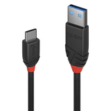 Lindy 1.5m Black Line 10Gbps USB 3.2 Type A-to-C Cable 36917