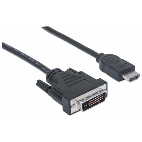 Manhattan 1.8m HDMI to DVI-D Cable 372503