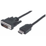 Manhattan 1.8m HDMI to DVI-D Cable 372503