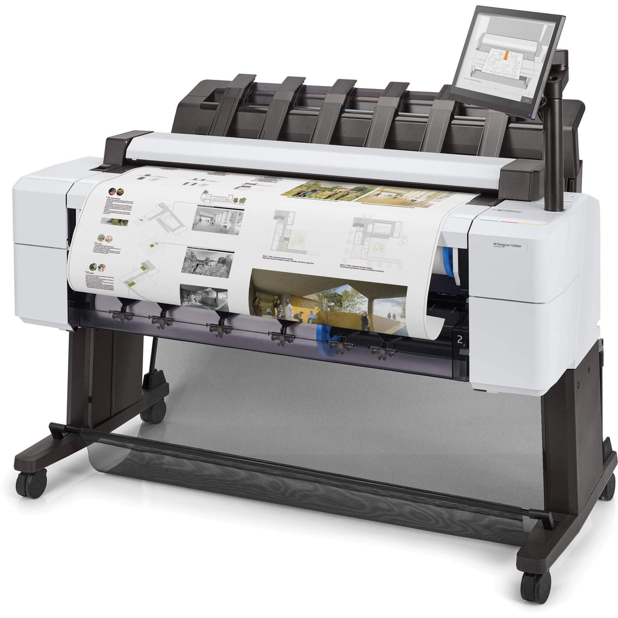 HP Designjet T2600dr large format printer Thermal inkjet Colour 2400 x 1200 DPI A0 (841 x 1189 mm) Ethernet LAN