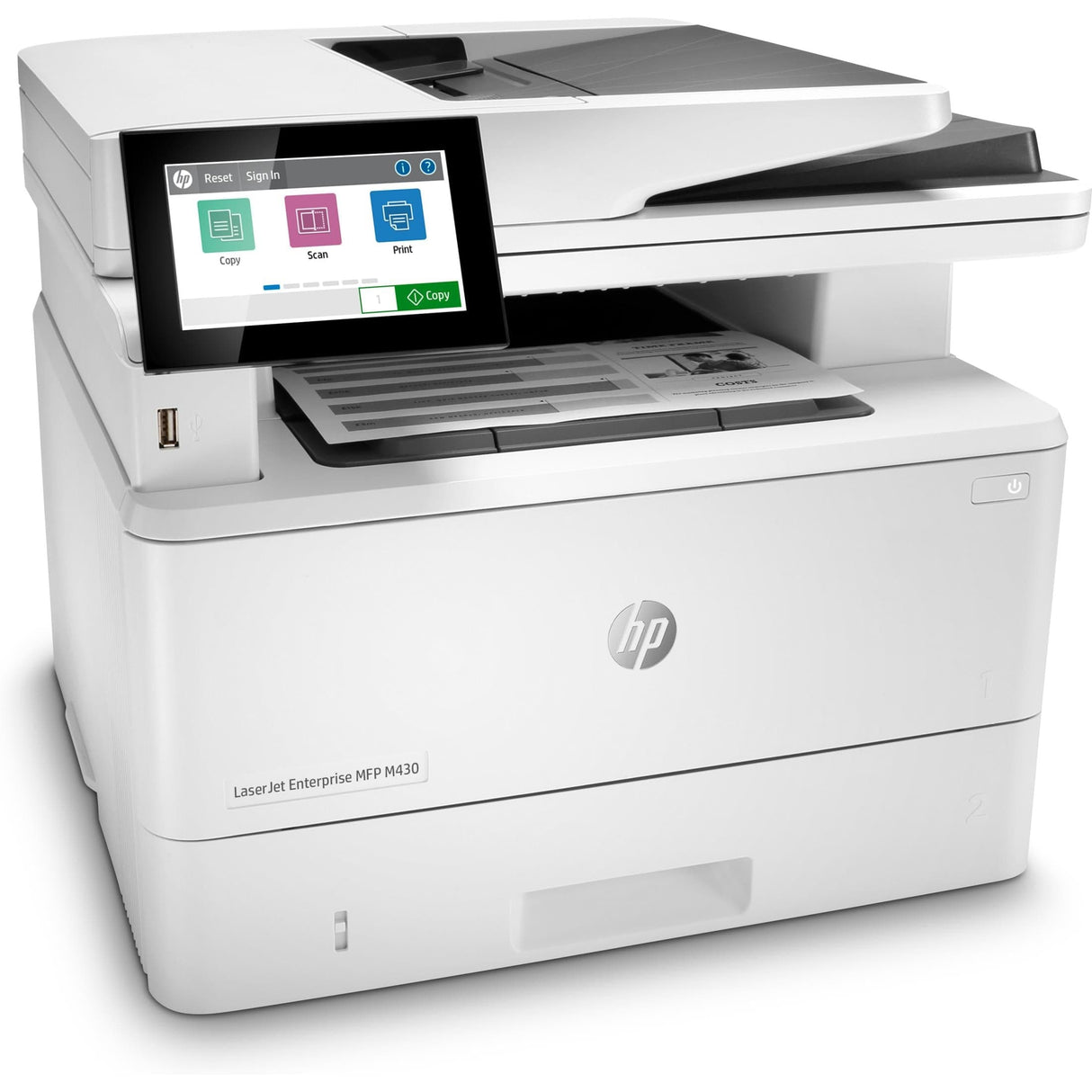 HP LaserJet Enterprise M430f Multifunction Mono A4 Duplex Laser Printer 3PZ55A