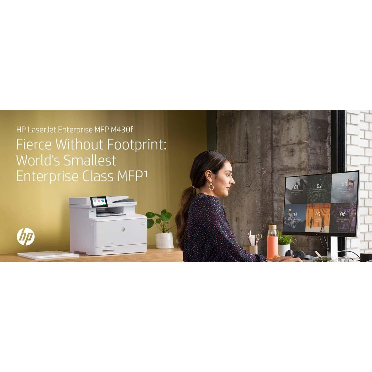 HP LaserJet Enterprise M430f Multifunction Mono A4 Duplex Laser Printer 3PZ55A