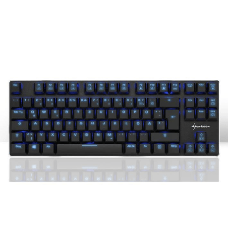 Sharkoon PureWriter TKL keyboard USB US English Black