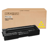 Ricoh SP C310 Yellow Toner Cartridge 25,000 Pages Original 407639 Single - pack