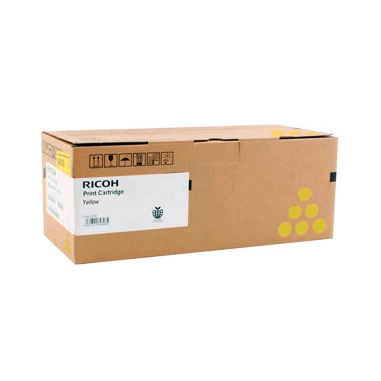 Ricoh SP C310 Yellow Toner Cartridge 25,000 Pages Original 407639 Single - pack