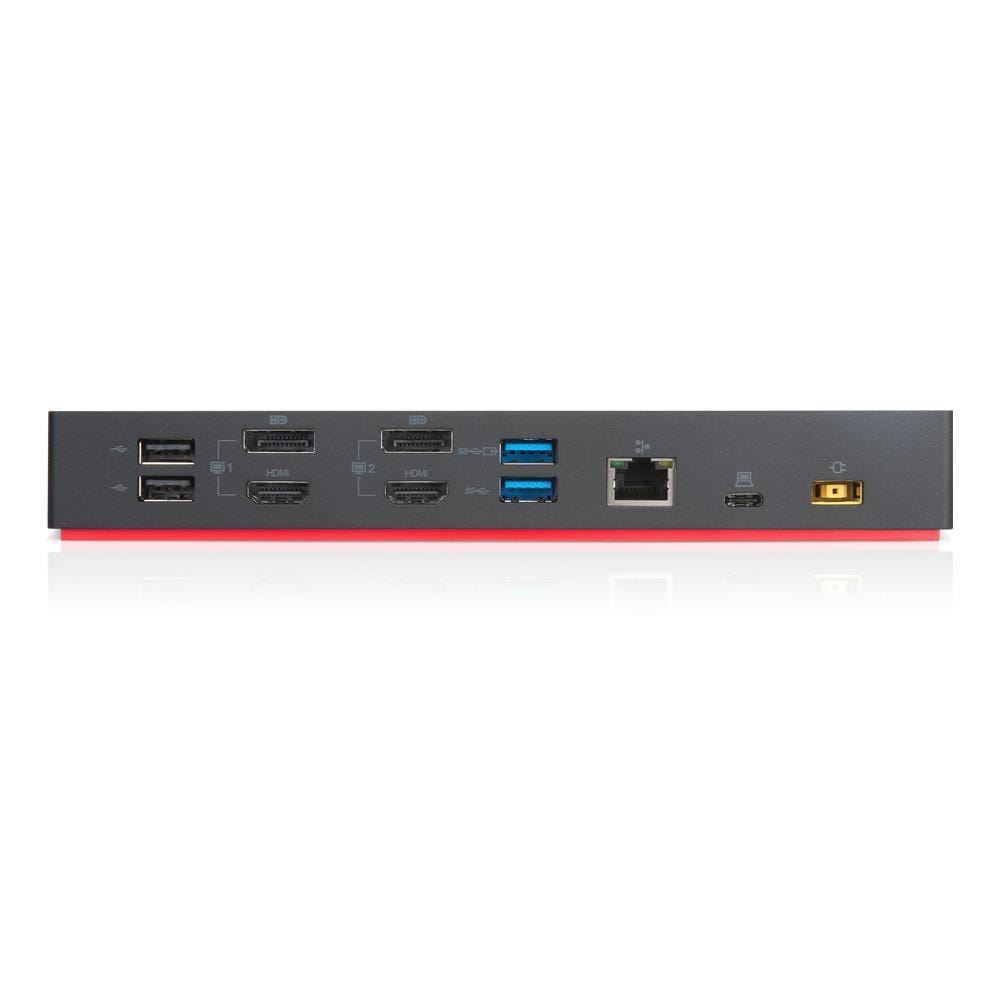 Lenovo ThinkPad Hybrid USB-C with USB-A Dock Wired USB 3.2 Gen 2 (3.1 Gen 2) Type-C Black 40AF0135SA