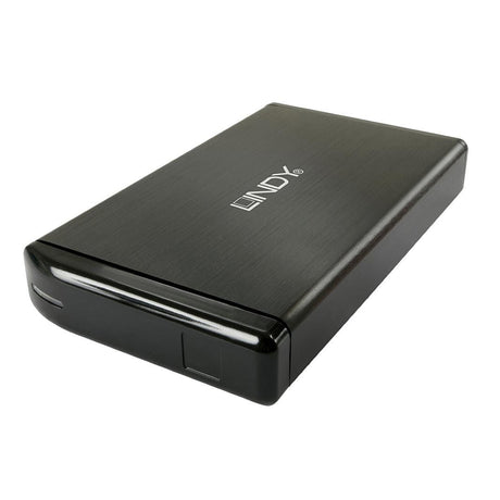 Lindy USB 3.0 3.5-inch SATA HDD Enclosure Storage Drive Black 43109