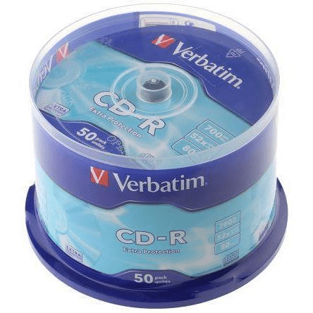 Verbatim 700MB 52x CD-R Extra Protection 50-pack 43351