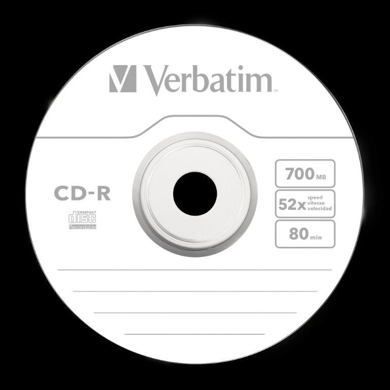 Verbatim 700MB 52x CD-R Extra Protection 50-pack 43351