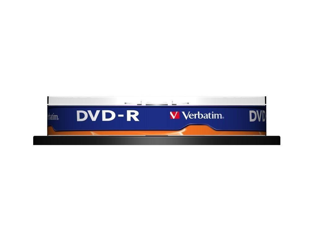 Verbatim DVD-R Matt Silver 4.7GB 10-pack