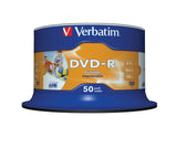 Verbatim 43533 Blank DVD 4.7GB DVD-R 50-pack