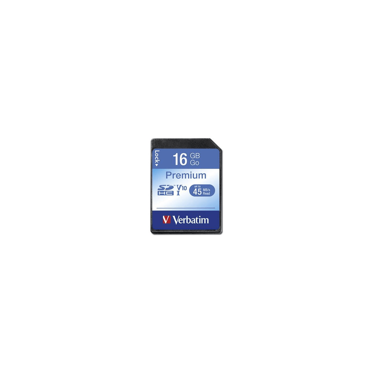 Verbatim Premium Memory Card 16GB SDHC Class 10