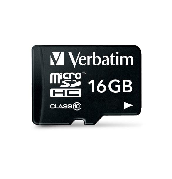 Verbatim Premium Memory Card 16GB MicroSDHC Class 10