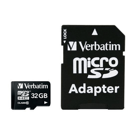 Verbatim Premium Memory Card 32GB MicroSDHC Class 10