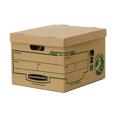 Fellowes Bankers Box Earth Series Econo Storage Box - 10 pack 44751-10