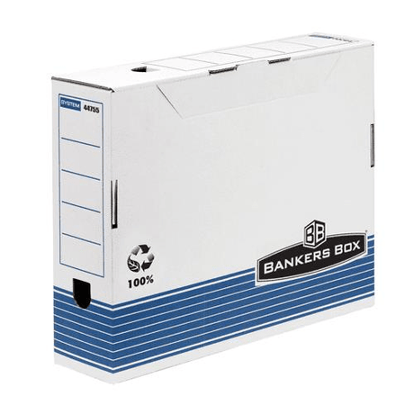 Fellowes Bankers Box System Series 80mm A4 Archive Box - 20 pack 44755-20