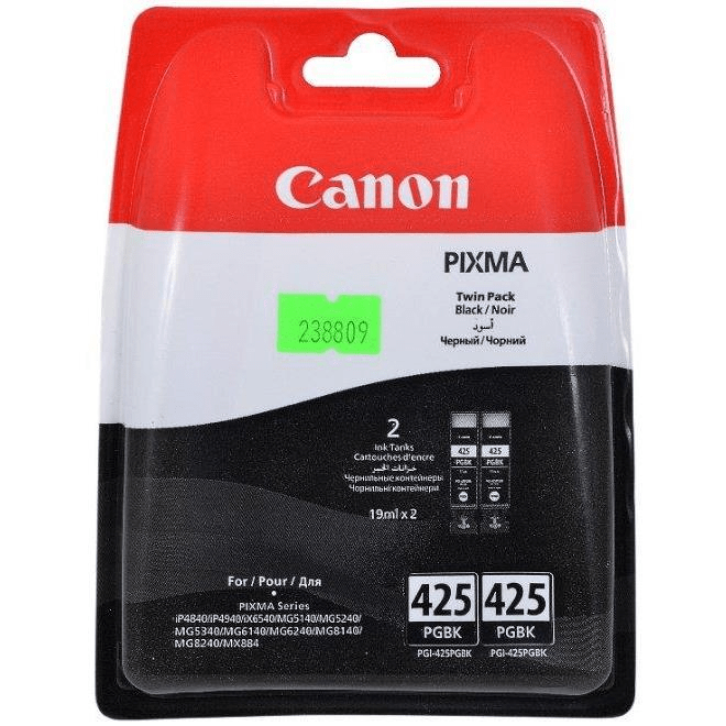 Canon PGI-425 Black Printer Ink Cartridge Original 4532B007 Single-pack