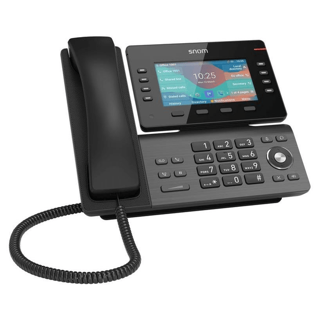 Snom D862 8-line Desktop SIP Phone 4535