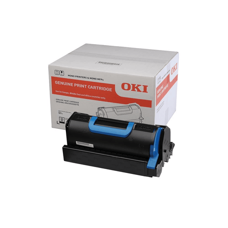 OKI 45439002 Black Toner Cartridge 36,000 Pages Original Single-pack