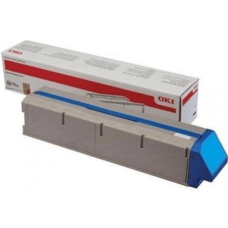 OKI 45536555 Cyan Toner Cartridge 42,000 Pages Original Single-pack