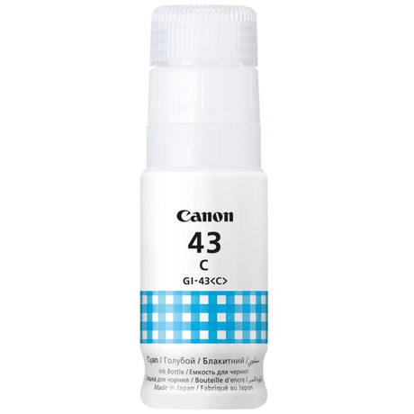 Canon GI-43C Cyan Cartridge PIXMA G640 G540 60ml 4672C001