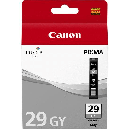 Canon PGI-29GY Grey Printer Ink Cartridge Original 4871B001 Single-pack