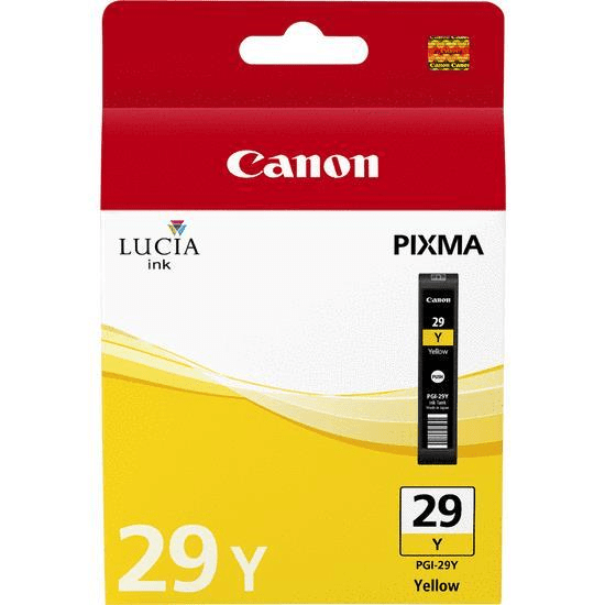 Canon PGI-29Y Yellow Printer Ink Cartridge Original 4875B001 Single-pack