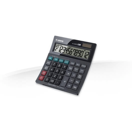 Canon AS-220RTS Desktop Calculator Black 4898B001