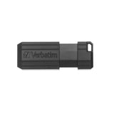 Verbatim PinStrip 16GB Black USB 2.0 Type-A USB Flash Drive 49063