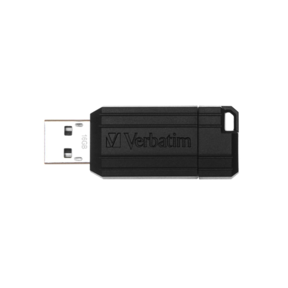 Verbatim PinStrip 16GB Black USB 2.0 Type-A USB Flash Drive 49063