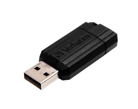 Verbatim PinStrip 32GB Black USB 2.0 Type-A USB Flash Drive 49064