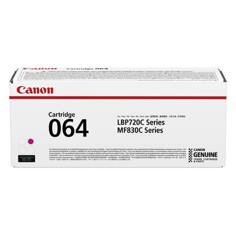 Canon 064 Magenta Toner Cartridge 5000 pages Original 4933C001 Single-pack