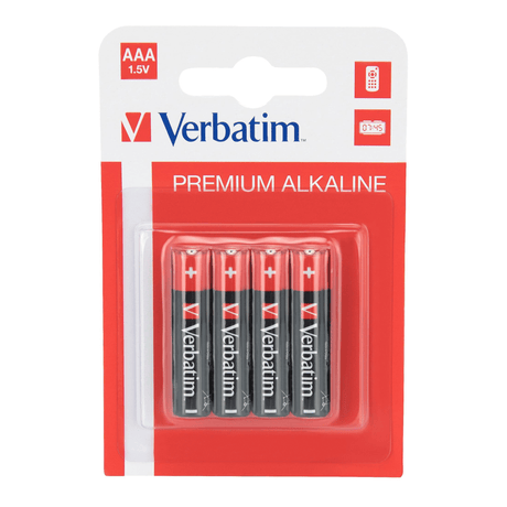 Verbatim AAA Alkaline Batteries