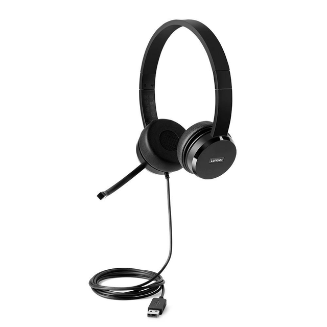 Lenovo 4XD0X88524 headphones/headset Head-band Black