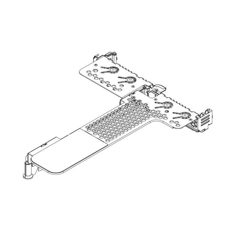 Lenovo ThinkSystem SR630 v2 x16/x16 PCIe G4 Riser 1 LP+LP Option Kit 4XH7A09866